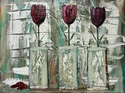 Ruby Tulips  (Sold)